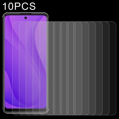 

10 PCS 0.26mm 9H 2.5D Tempered Glass Film For BLU G71+