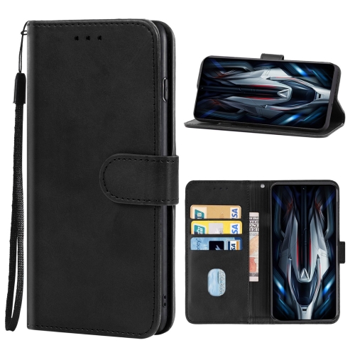 

Leather Phone Case For Xiaomi Redmi K50 Gaming(Black)