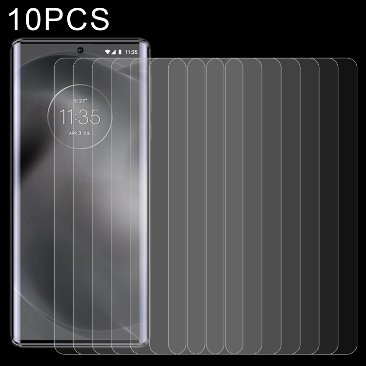 

10 PCS 0.26mm 9H 2.5D Tempered Glass Film For Motorola Frontier
