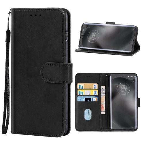 

Leather Phone Case For Motorola Frontier(Black)