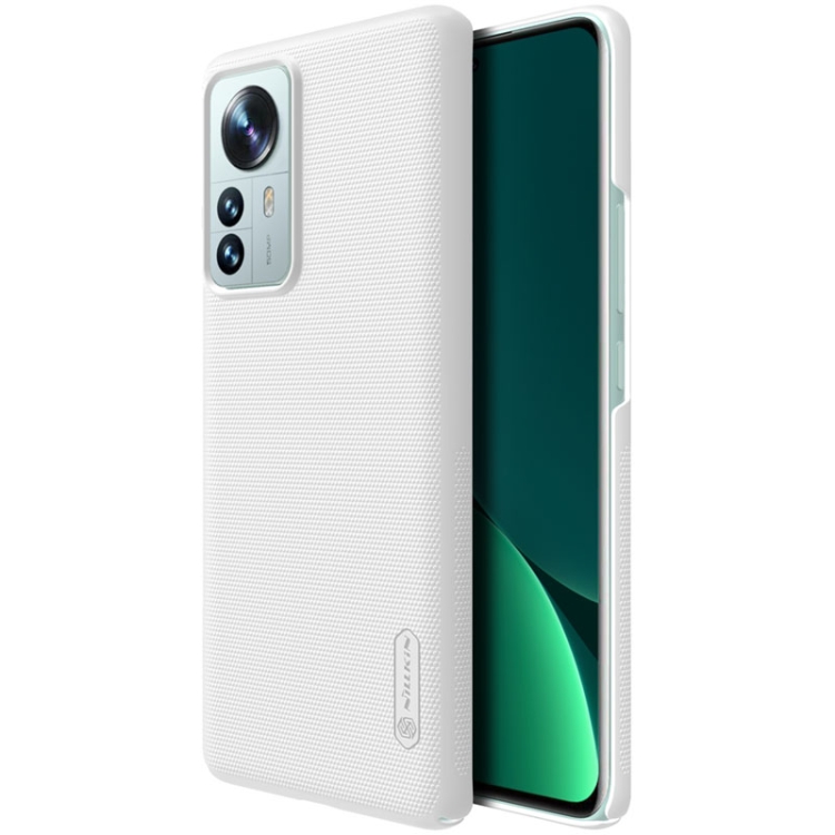 

For Xiaomi 12 Pro NILLKIN Frosted PC Phone Case(White)