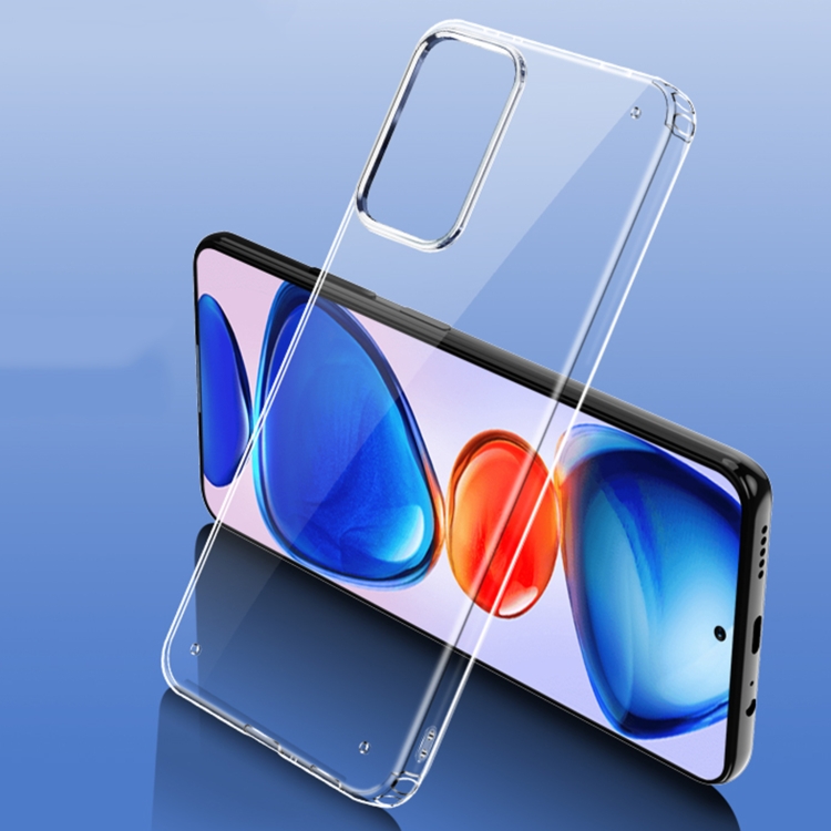 

For Xiaomi Redmi Note 11 Pro Foreign Version Ice Crystal PC + TPU Phone Case(Transparent)