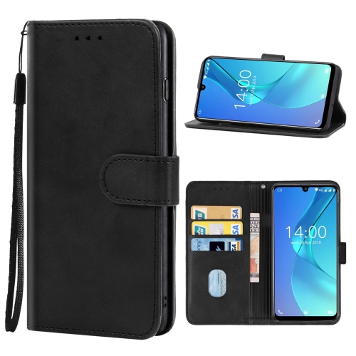 

Leather Phone Case For Oukitel C16 Pro(Black)