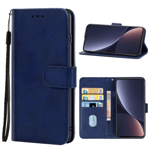 

Leather Phone Case For Xiaomi Redmi K50 Pro(Blue)