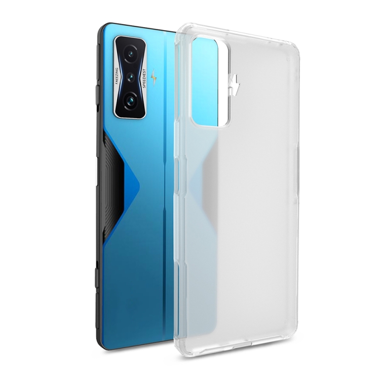 

For Xiaomi Redmi K50 Gaming Four-corner Shockproof TPU + PC Phone Case(Transparent)
