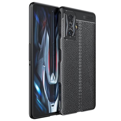 

For Xiaomi Redmi K50 Gaming Litchi Texture TPU Shockproof Phone Case(Black)