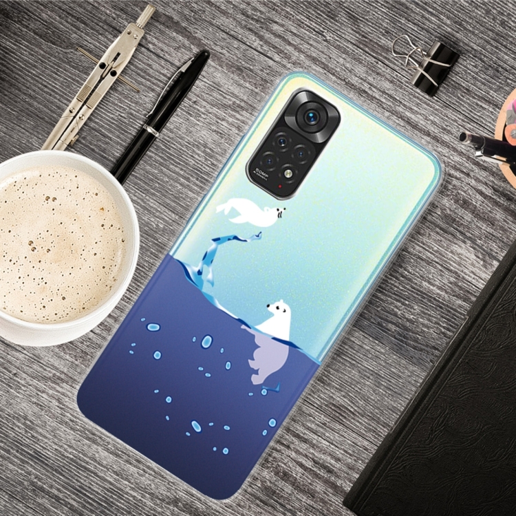 

For Xiaomi Redmi Note 11 Pro 4G / 5G Global Painted Transparent TPU Phone Case(Seal)