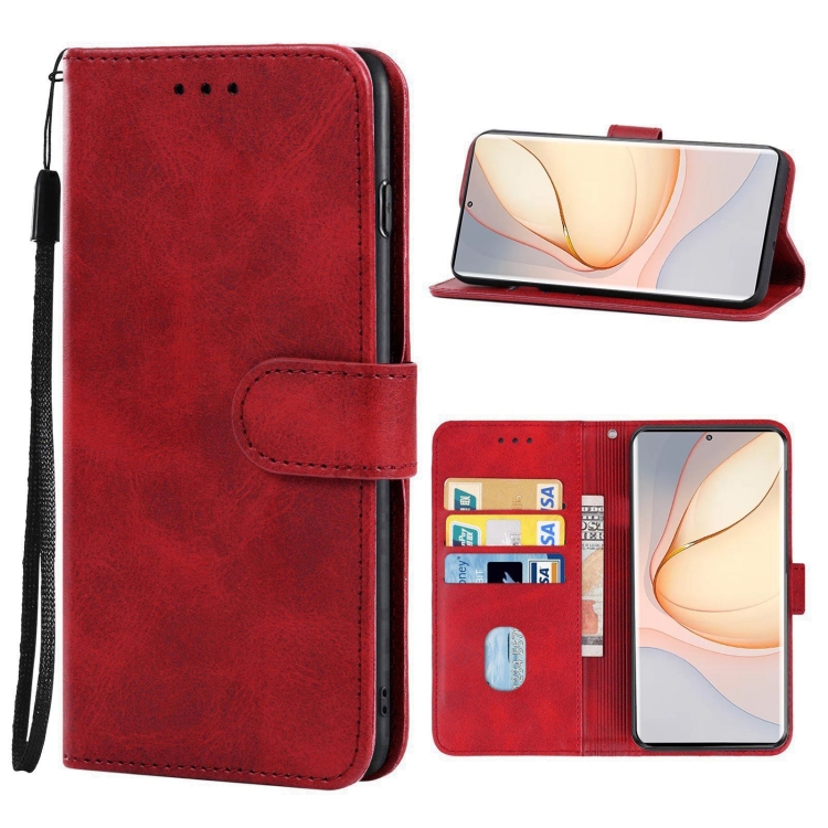 

Leather Phone Case For ZTE nubia Z40 Pro(Red)