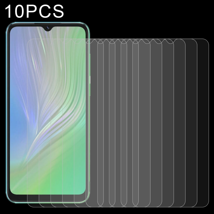 

10 PCS 0.26mm 9H 2.5D Tempered Glass Film For Blackview A55