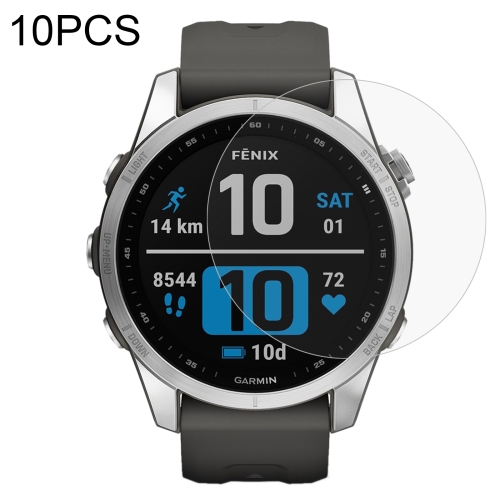 

10 PCS 0.26mm 2.5D 9H Tempered Glass Film Screen Protector For Garmin Fenix 7S