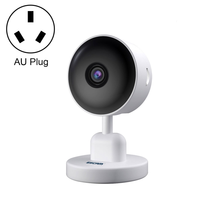 

ESCAM TY006 1080P Tuya Smart APP Wireless WiFi Card Camera, AU Plug(White)