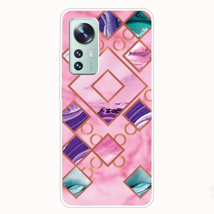 

For Xiaomi 12 Pro Marble Pattern TPU Phone Case(GK-A1)