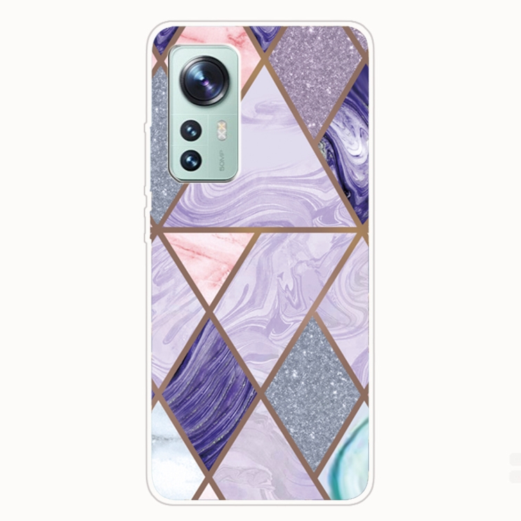 

For Xiaomi 12 Pro Marble Pattern TPU Phone Case(GK-A17)