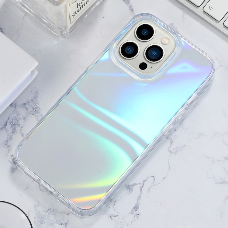 

Laser TPU Shockproof Phone Case For iPhone 13 Pro(Bubble)