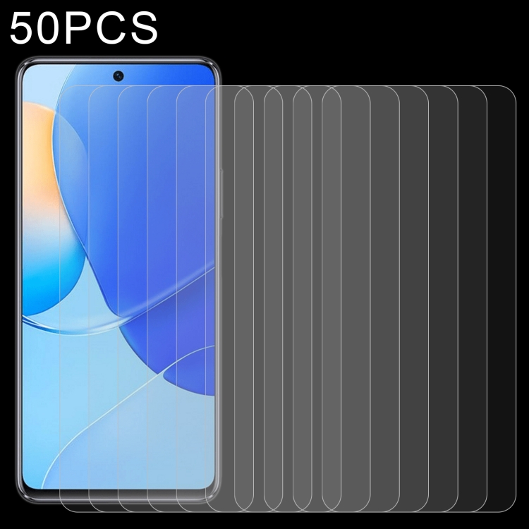 

50 PCS 0.26mm 9H 2.5D Tempered Glass Film For Huawei nova 9 SE