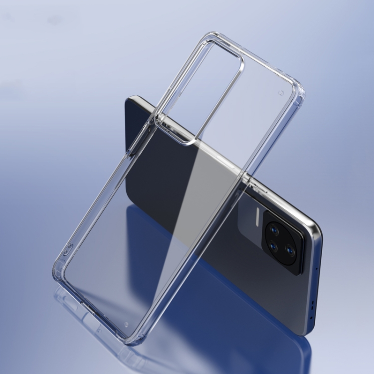 

For Xiaomi Redmi K50 Crystal PC + TPU Phone Case(Transparent)