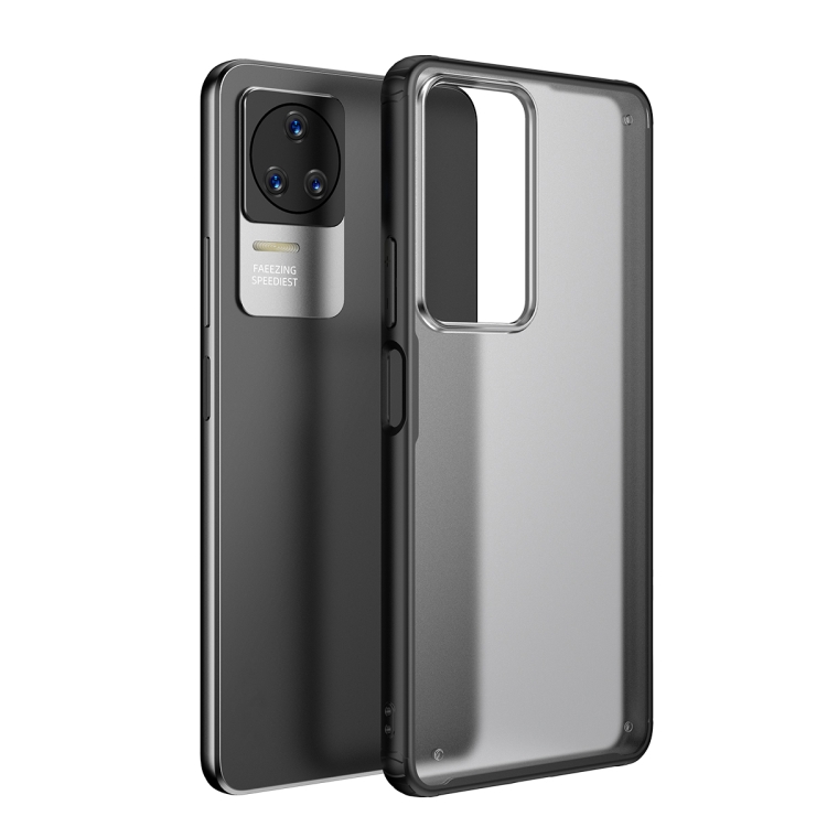 

For Xiaomi Redmi K50 Pro Four-corner Shockproof TPU + PC Phone Case(Black)