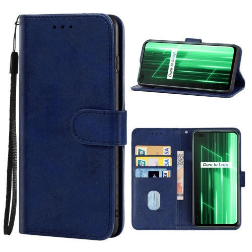 

Leather Phone Case For OPPO Realme X50 5G(Blue)