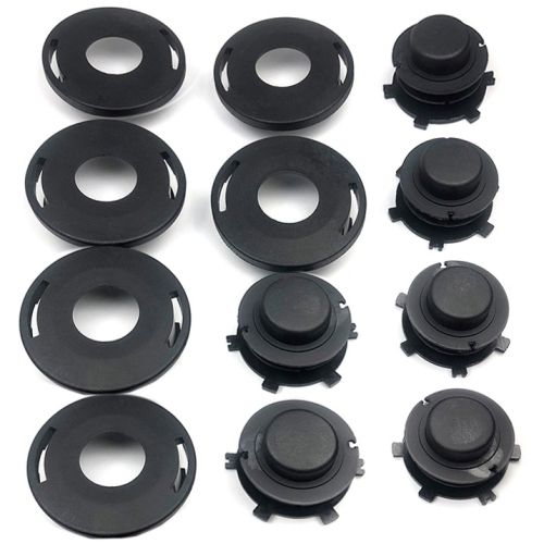 

12 PCS / Set Lawn Mower Head Cover Winding Wheel for Stihl 25-2 FS90 110 120 55