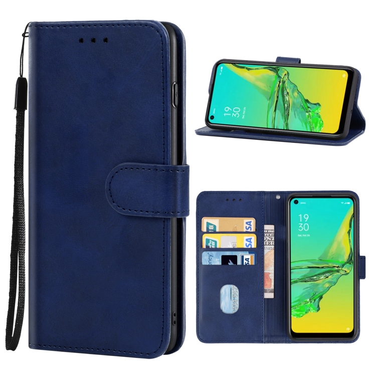 

Leather Phone Case For OPPO A33 2020(Blue)