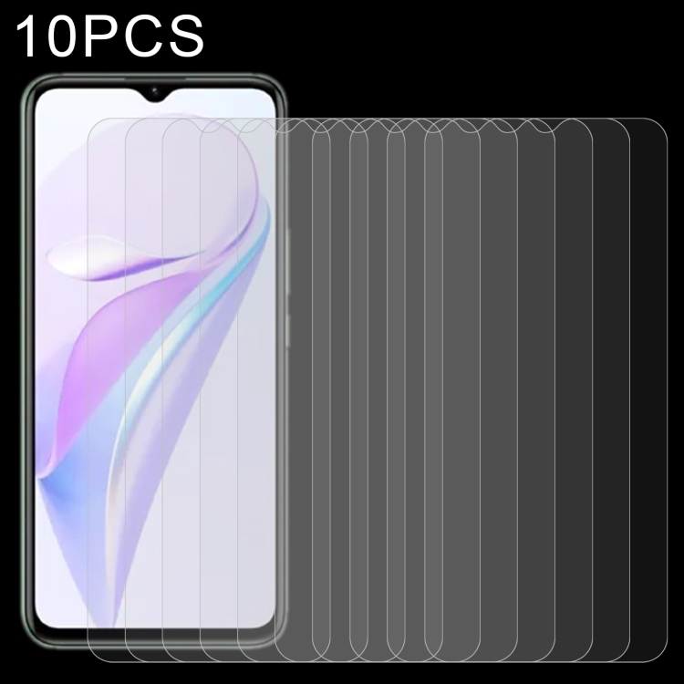 

10 PCS 0.26mm 9H 2.5D Tempered Glass Film For Huawei Nzone S7 5G