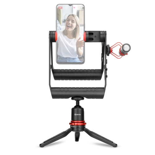 

BOYA BY-VG380 Handheld Foldable Smart Phone Video Stabilizer Stand(Black Red)