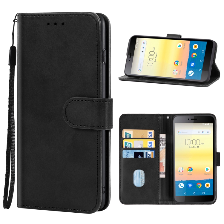 

For Sky Device Elite P55 Leather Phone Case(Black)