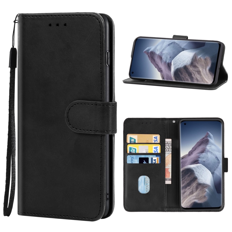

For Xiaomi Mi 11 Ultra Leather Phone Case(Black)