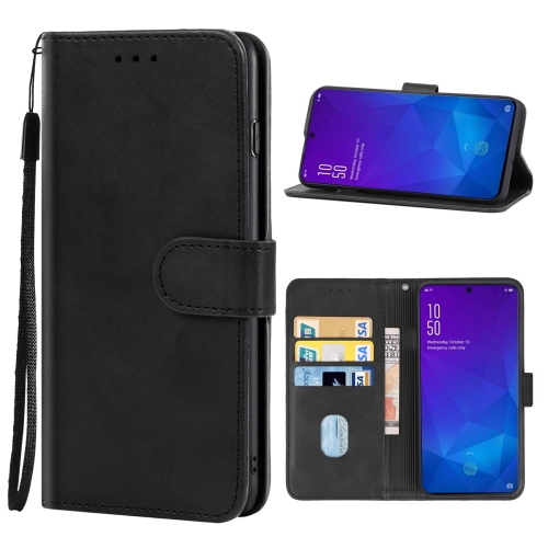 

Leather Phone Case For OPPO R19(Black)