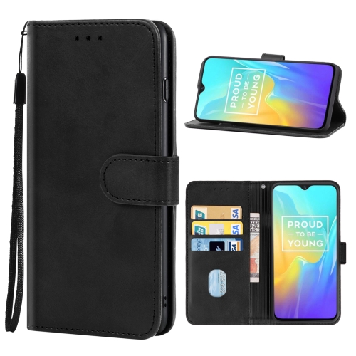 

Leather Phone Case For OPPO Realme U1(Black)
