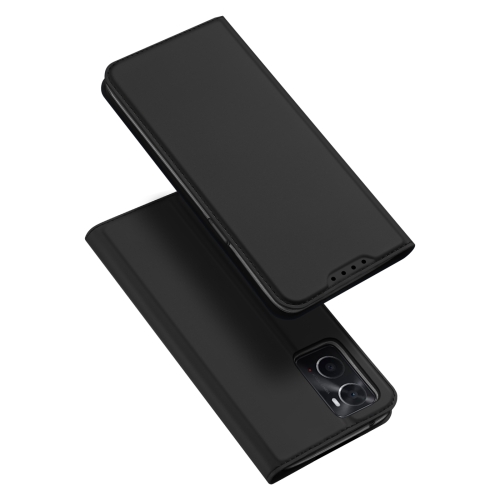 

For OPPO Realme 9i / A36 DUX DUCIS Skin Pro Series Shockproof Leather Phone Case(Black)