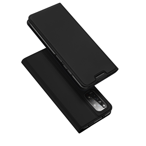 For Xiaomi Redmi Note 11S / 11 4G International Version DUX DUCIS Skin Pro Series Shockproof Leather Phone Case(Black)