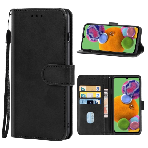 

Leather Phone Case For Samsung Galaxy A90(Black)