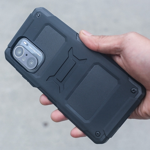 For Xiaomi Redmi K40 / K40 Pro / K40 Pro+ FATBEAR Armor Shockproof Cooling Phone Case(Black)