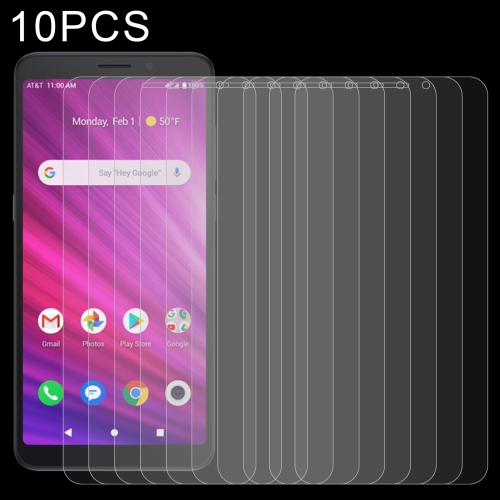 

10 PCS 0.26mm 9H 2.5D Tempered Glass Film For Alcatel Axel