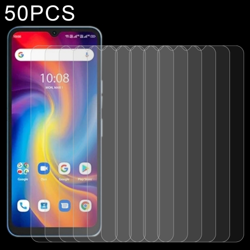 

50 PCS 0.26mm 9H 2.5D Tempered Glass Film For UMIDIGI A13 Pro