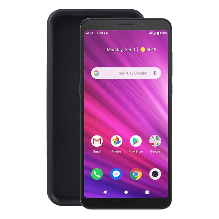 

TPU Phone Case For Alcatel Axel(Black)