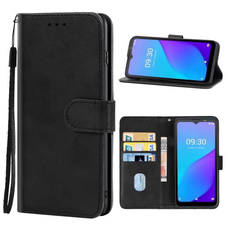 

Leather Phone Case For Tecno Pop 4 Air(Black)