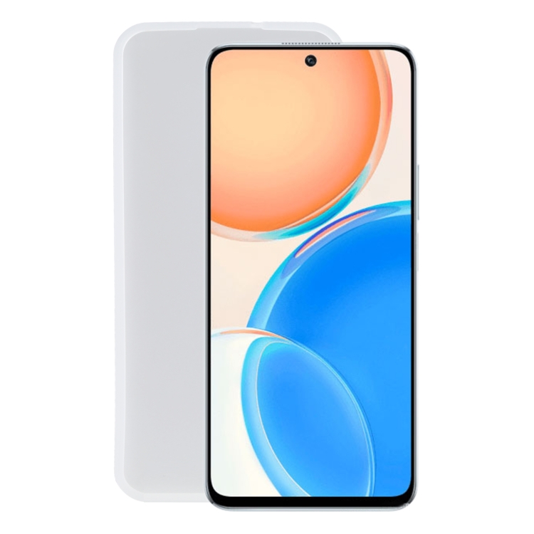 

For Honor X8 TPU Phone Case(Transparent White)