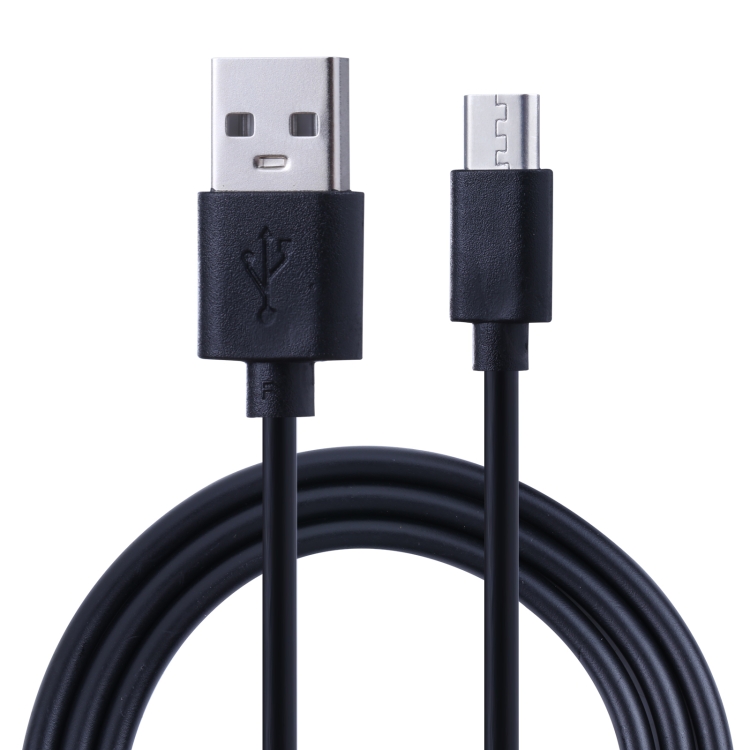 

USB to Micro USB Copper Core Charging Cable, Cable Length:1m(Black)