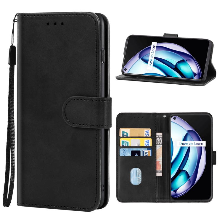 

For OPPO Realme 9 5G Speed Leather Phone Case(Black)