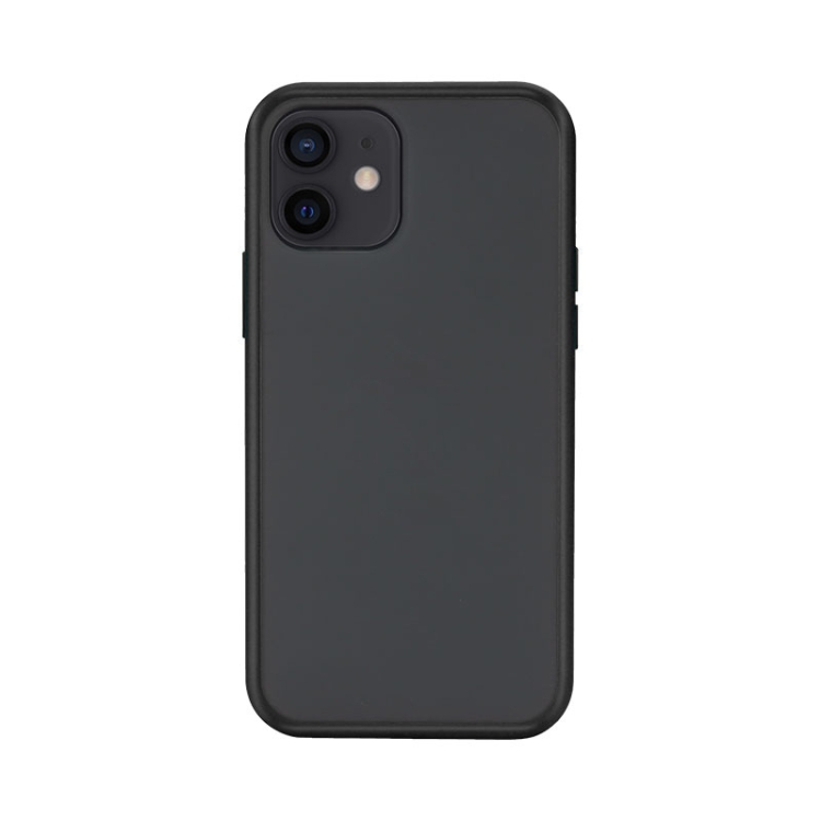 

Skin Feel PC + TPU Phone Case For iPhone 12 Pro(Black)