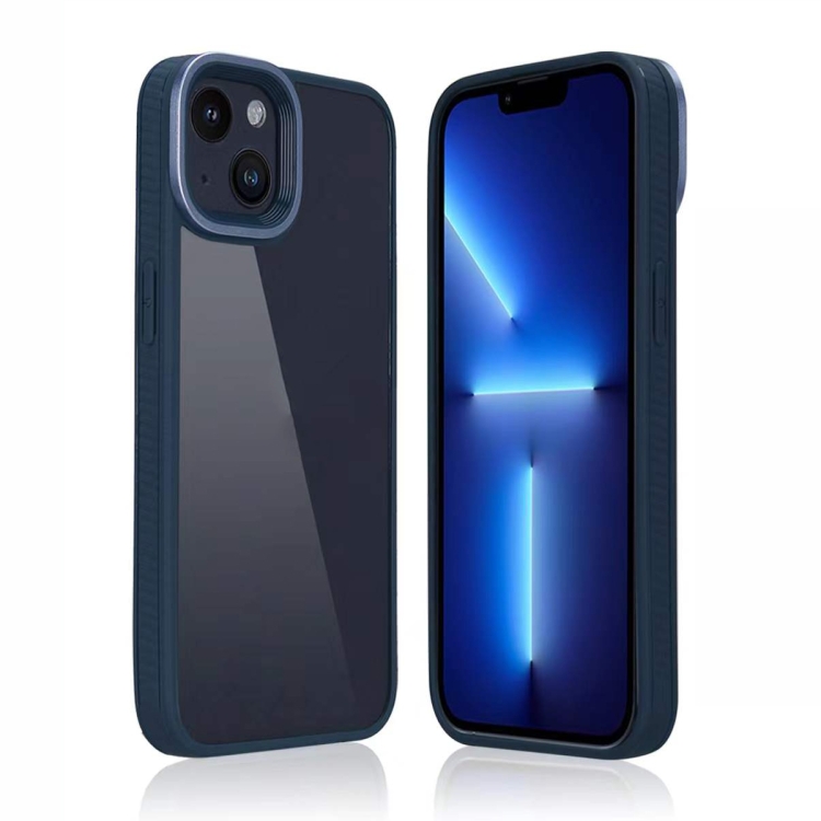 

Shield Acrylic Phone Case For iPhone 13(Dark Blue)