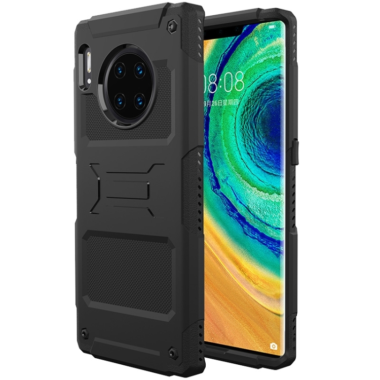 

For Huawei Mate 30E Pro FATBEAR Armor Shockproof Cooling Phone Case(Black)