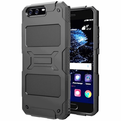 

For Huawei P10 FATBEAR Armor Shockproof Cooling Phone Case(Black)