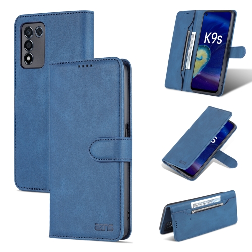 

For OPPO K9s / Realme Q3s AZNS Dream II Skin Feel Horizontal Flip Leather Case(Blue)