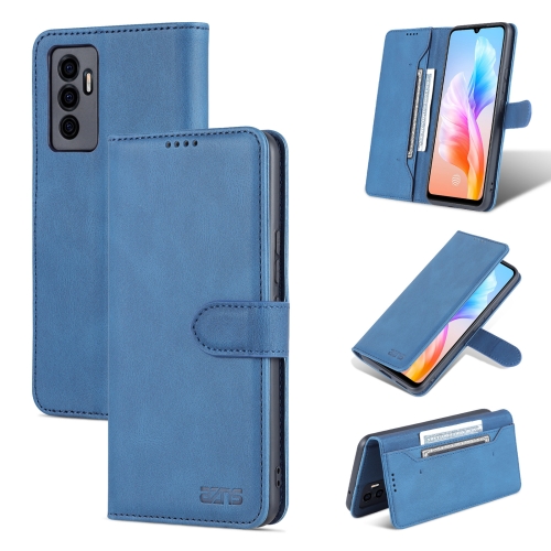 

For vivo S10e / V23e 5G AZNS Dream II Skin Feel Horizontal Flip Leather Case(Blue)