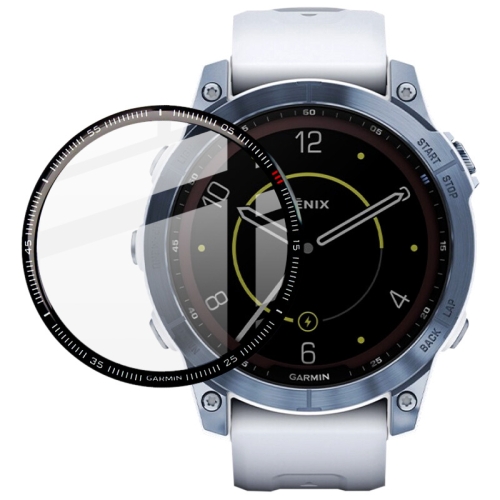 

For Garmin Fenix 7 IMAK Plexiglass HD Watch Protective Film