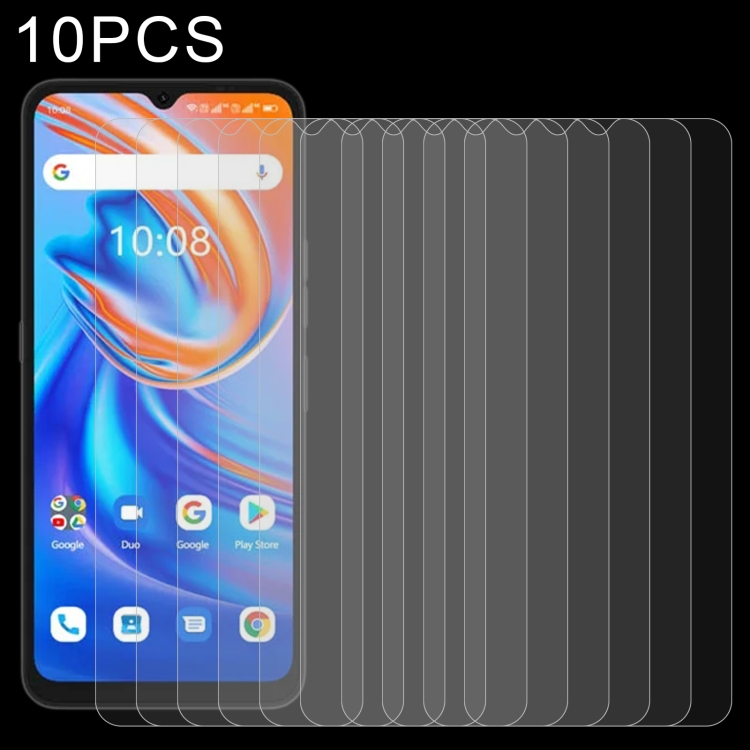 

10 PCS 0.26mm 9H 2.5D Tempered Glass Film For Umidigi A13 / A13S
