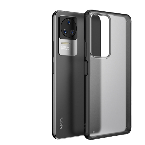 

For Xiaomi Redmi K50 Pro Four-corner Shockproof TPU + PC Phone Case(Black)